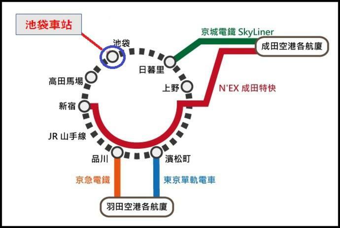 Ikebukuro Colorbee Hostela Токио Экстерьер фото